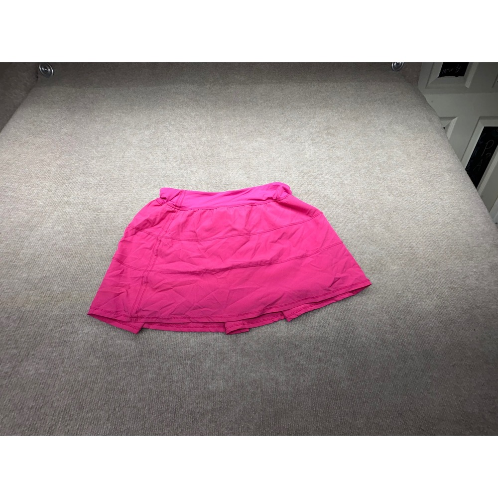 GB Hot Pink Tiered Athletic Skort Womens Large Tennis Golf Running Skirt SK26148